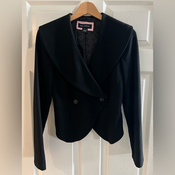 - Rare..PINK TARTAN, 100% wool blazer - Picture 3 of 6